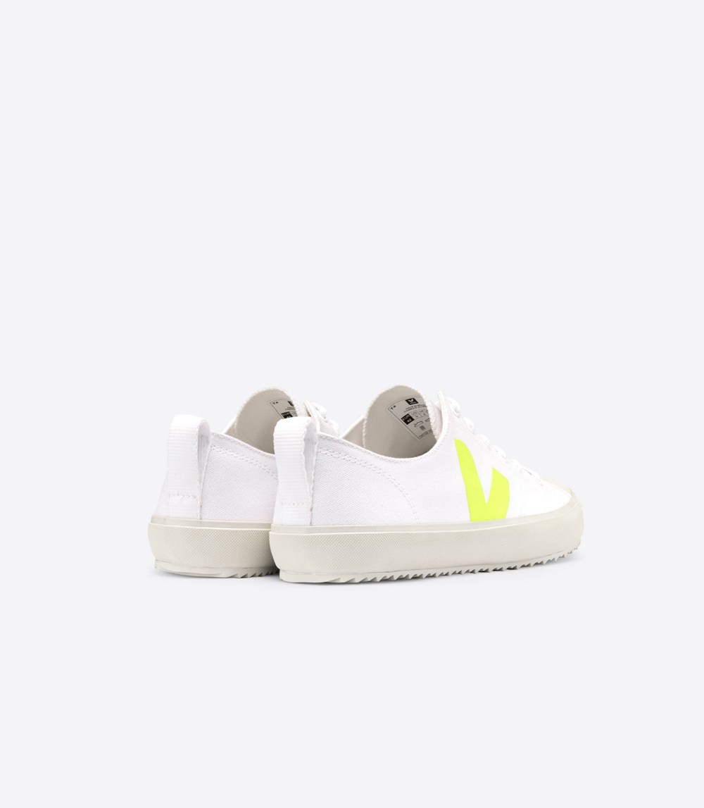 Veja Sneakers Mens - Nova Canvas - White - 4625QJETB